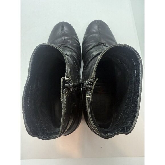 Pikolino's Women's Size 35 EUR 5 US Black Leather Booties Ankle Boots Size Zip - Picture 7 of 7